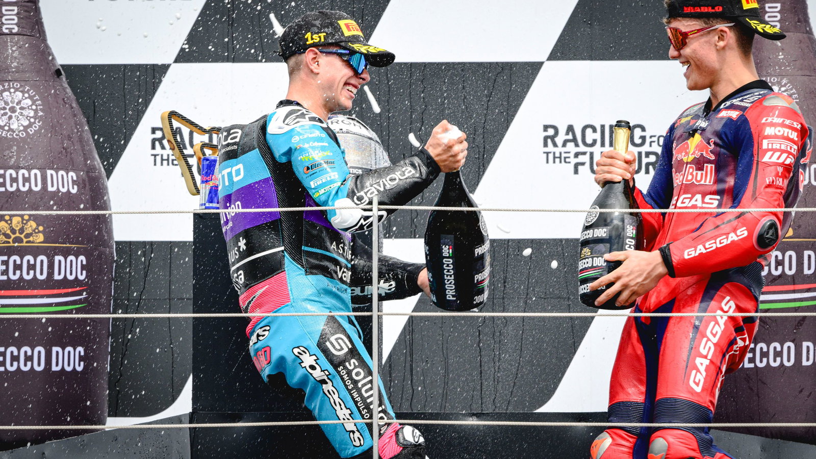 David Alonso, Moto3, Daniel Holgado, Podium, Austria, 18 August 2024